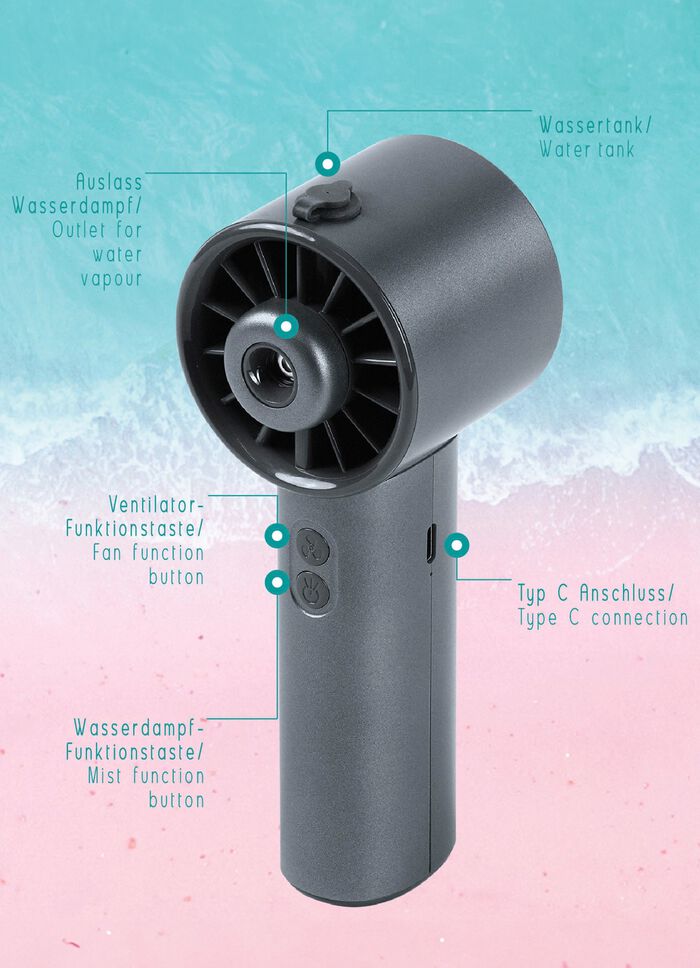 Water Fan Lady Luchtkoeler 