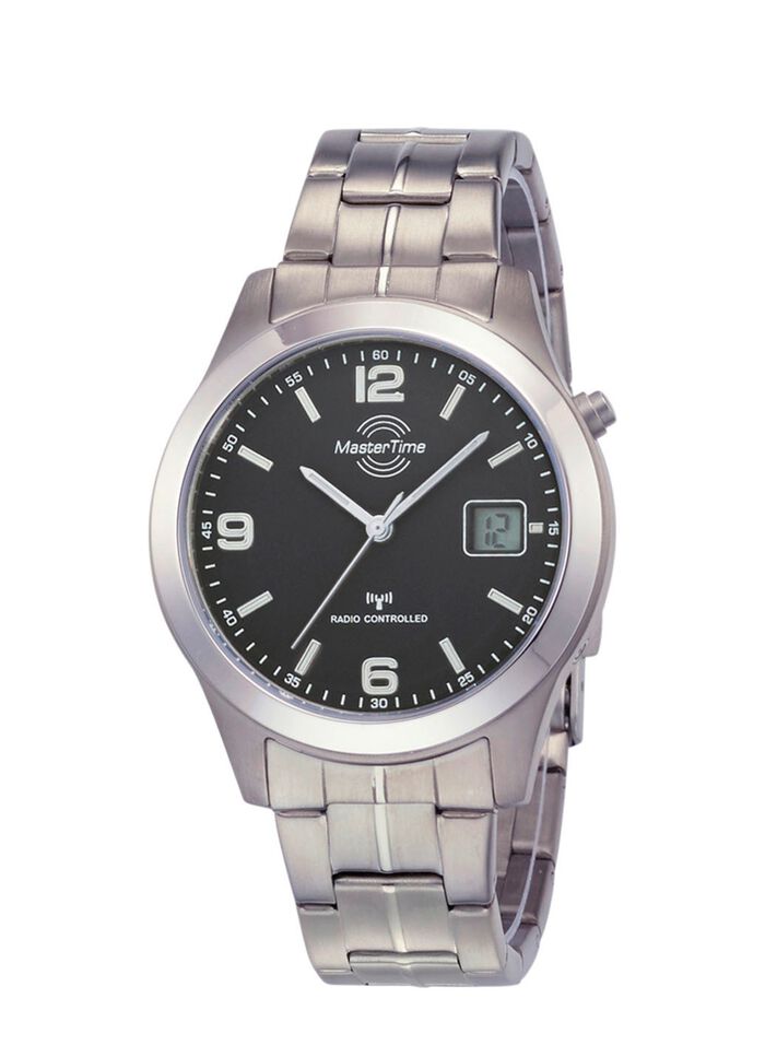Radiogestuurd herenhorloge van titanium 
