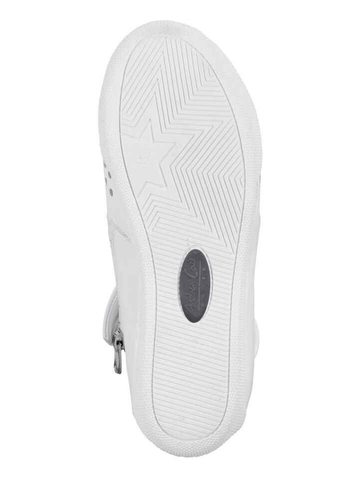 Andrea Conti, zomerlaarzen voor dames, met uitneembaar voetbed WEISS