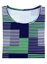 Shirt met ronde hals in 3 kleuren 