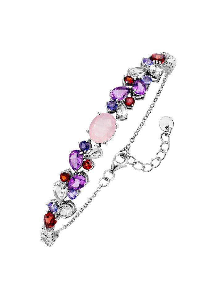 Betoverende armband met echte edelstenen 