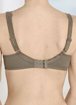 LingaDore beugelbeha met elastische kant OLIJFGROEN