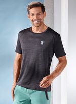 Functioneel shirt van &ldquo;LPO&rdquo; ANTHRAZIT MELIERT