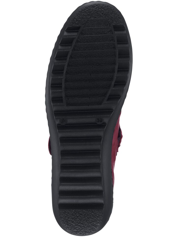 Gemini pantoffels gemaakt van rundnappaleer BORDEAUX