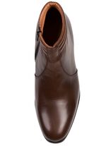 GINO GALANTE, elegante heren enkellaarsjes, met rits 