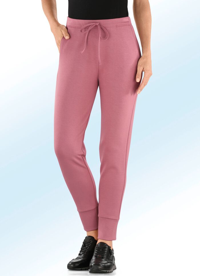 Jerseybroek in joggingbroekstijl geschikt voor in de stad 