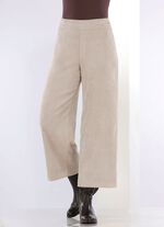 Broek in modieuze verkorte lengte 