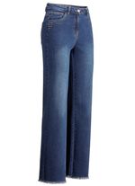 Jeans met trendy franjes 