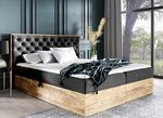 Boxspringbed met nachtkastje en topmatras 