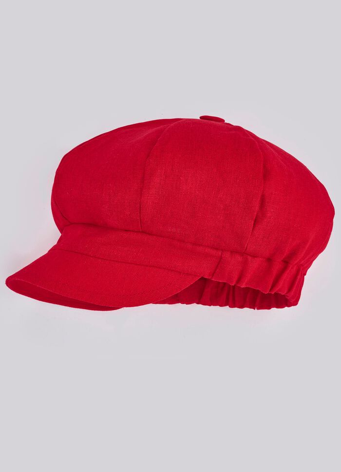 Krantenjongenspet ROOD