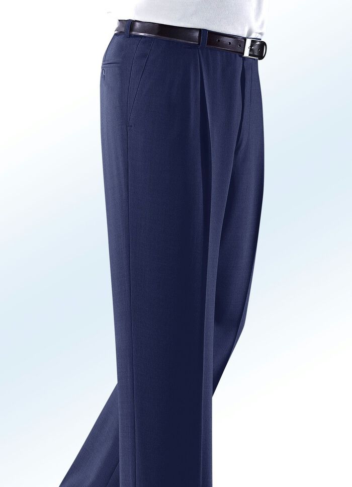 Broek "Klaus Models" met elastische tailleband in 3 kleuren 
