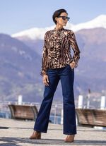 Blouse met speelse ruches 