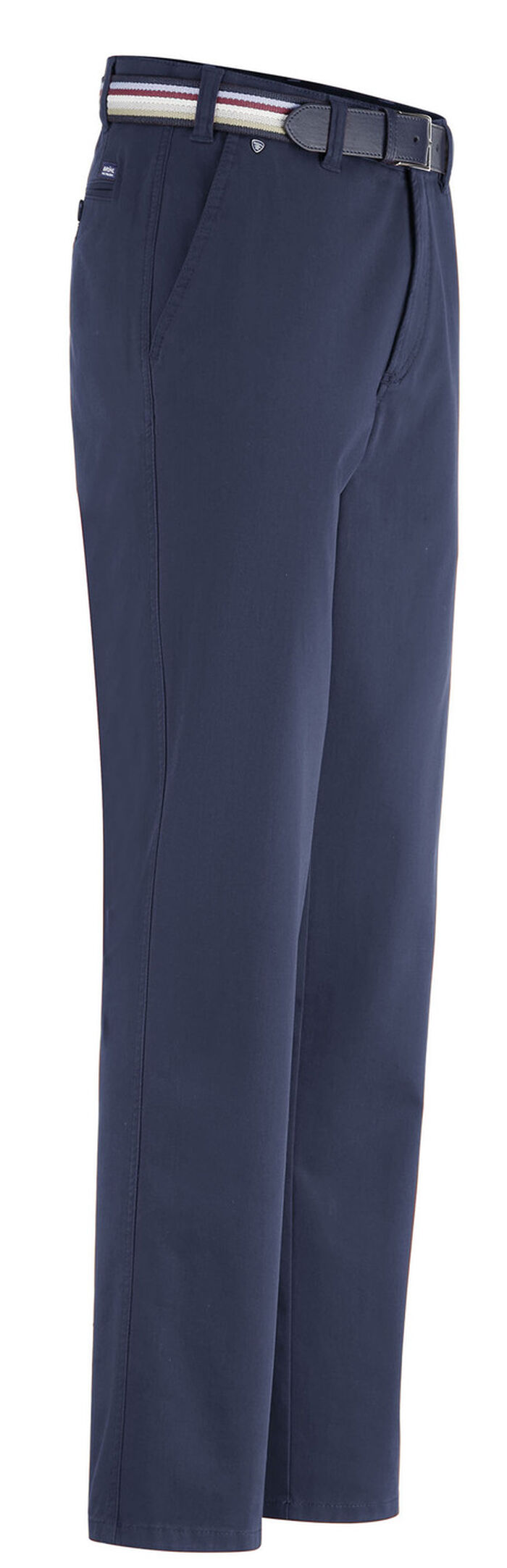 Broek "Brühl" met riem in 3 kleuren MARINE