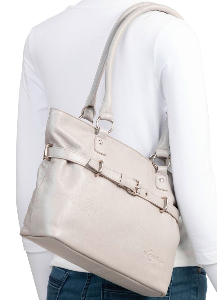 Laurina, tas, dames, met afneembare, verstelbare decoratieve riem KIESEL