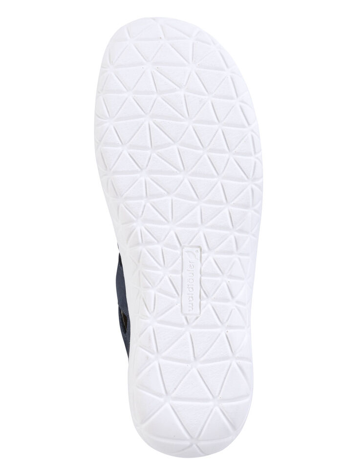 Waldl&auml;ufer pantoffels van nubuckleer MARINE