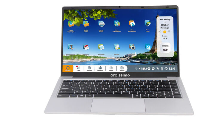 Notebook inclusief gebruiksaanwijzing met afbeeldingen 