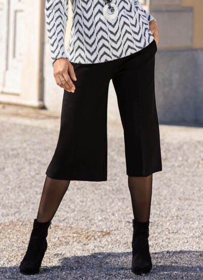 Chique culottes in pull-on stijl 