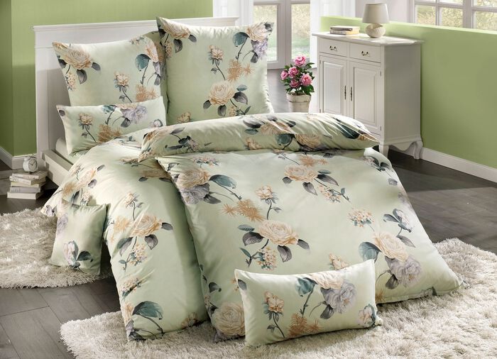 Microvezel beddengoedset met ritssluiting LIND