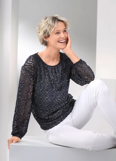 Tuniek met ge&iuml;ntegreerde top 