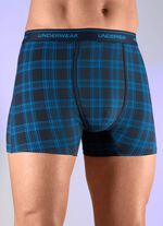 Driepack broeken met een geruit patroon 