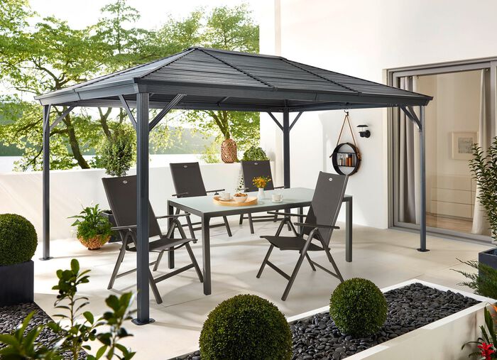 Duurzaam roestvast Ventura-paviljoen 