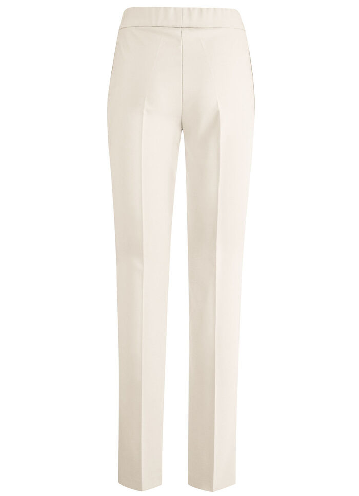 Broek met smalle enkelwijdte BEIGE