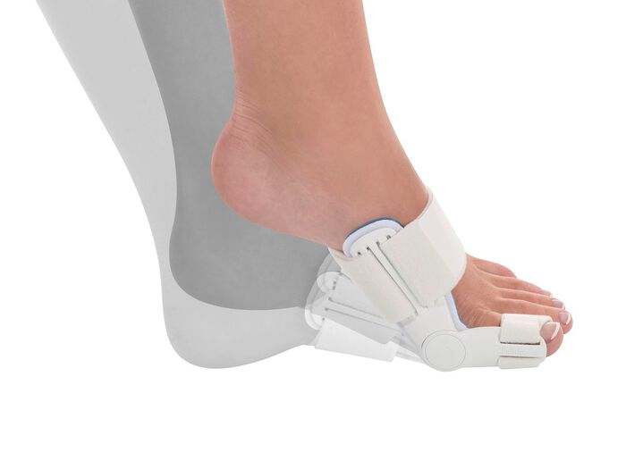 Hallux valgus spalk van Hallufix 