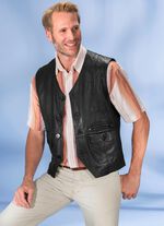 Leren vest "Redpoint"  