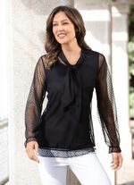 2-delige set bestaande uit shirt en tanktop 