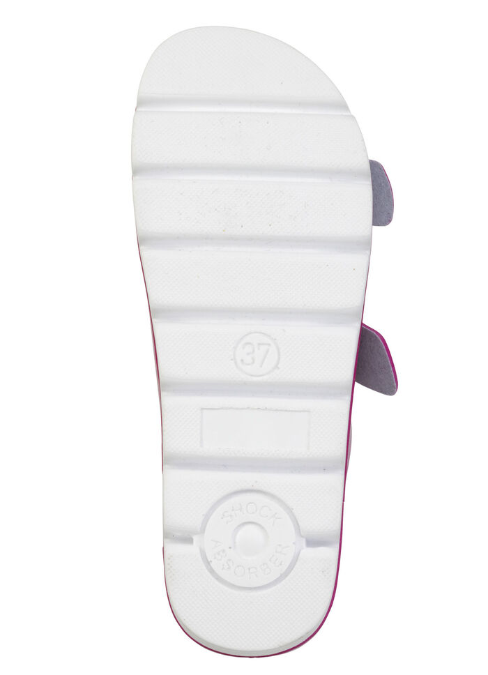 Klassieke damesmuiltjes met verstelbare sluitingen PINK