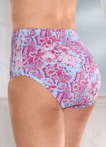 Set van vier slips met elastische band 