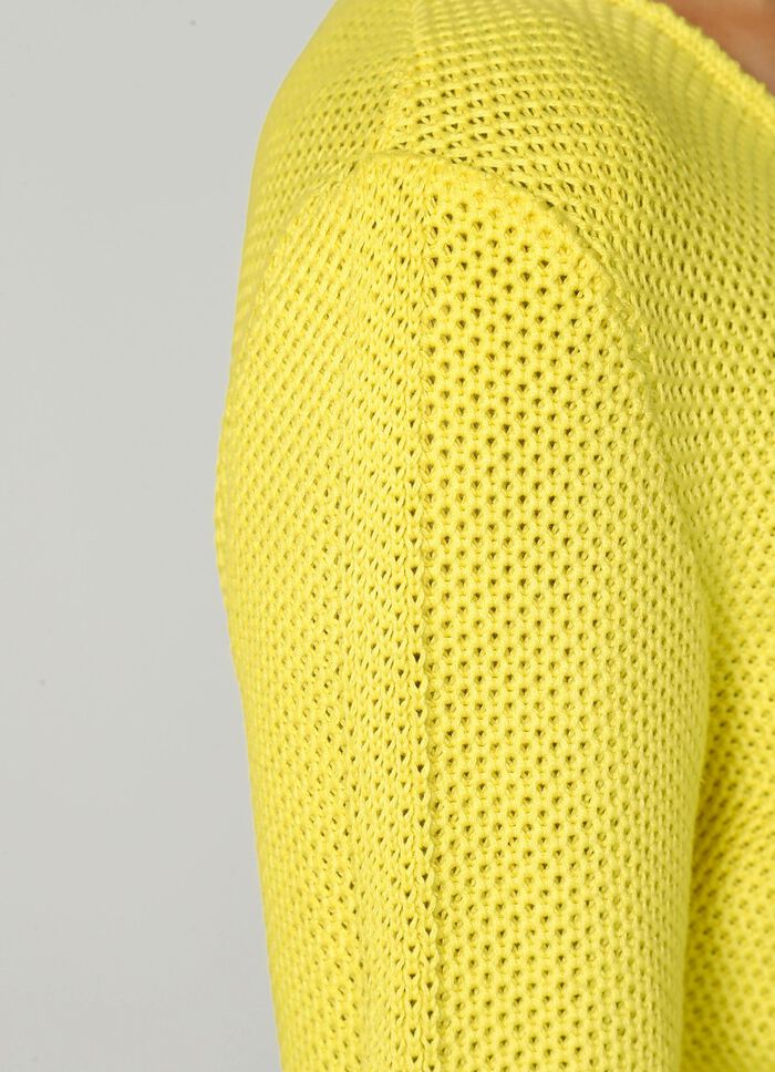 Trui met decoratieve structuur 