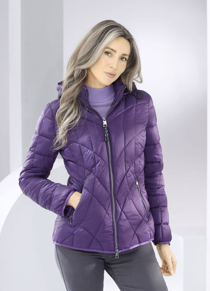 Jas met afneembare capuchon 