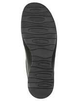 ELENA EDEN, comfortabele damespantoffels, breedte K, met uitneembaar voetbed SCHWARZ