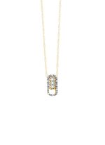 Moderne hanger met diamanten 