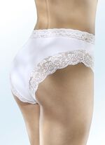 Set van drie slips met elastisch kant 