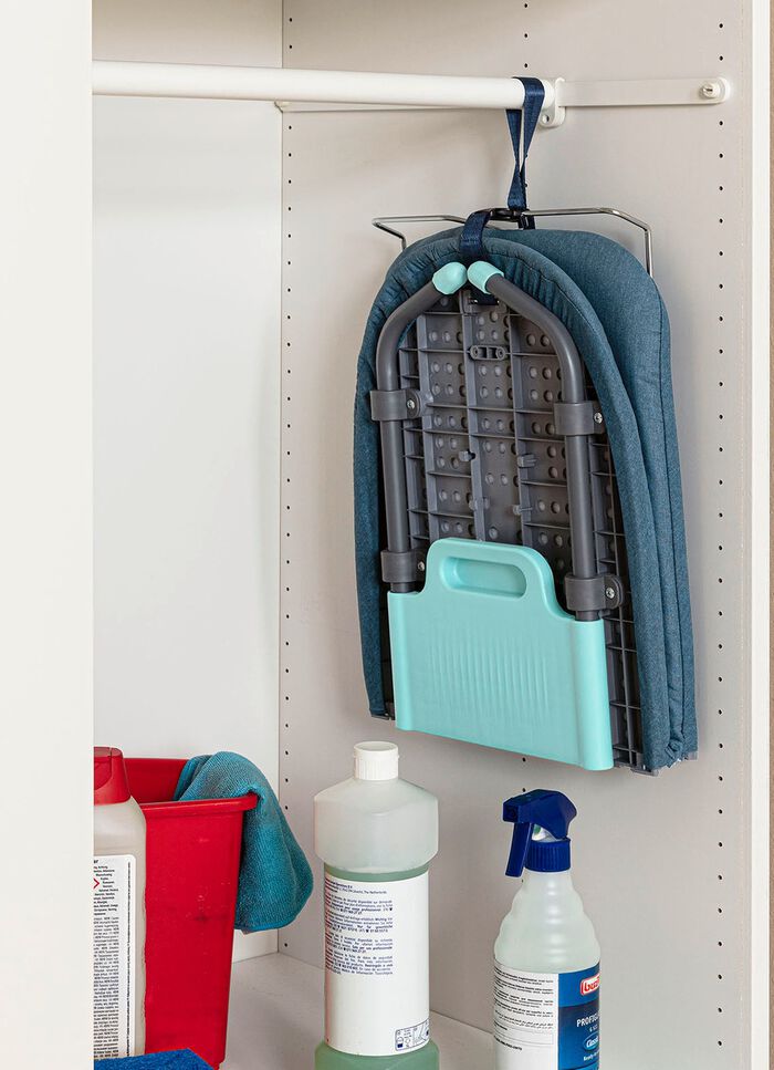 Inklapbare tafelstrijkplank voor snel strijken onderweg 