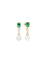 Elegantie in beweging &ndash; oorbellen met parels en kristalglans 