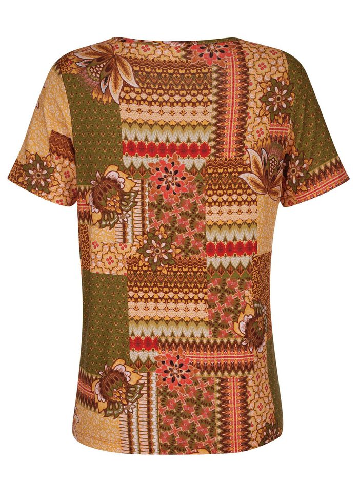 Overhemd met patchlook 