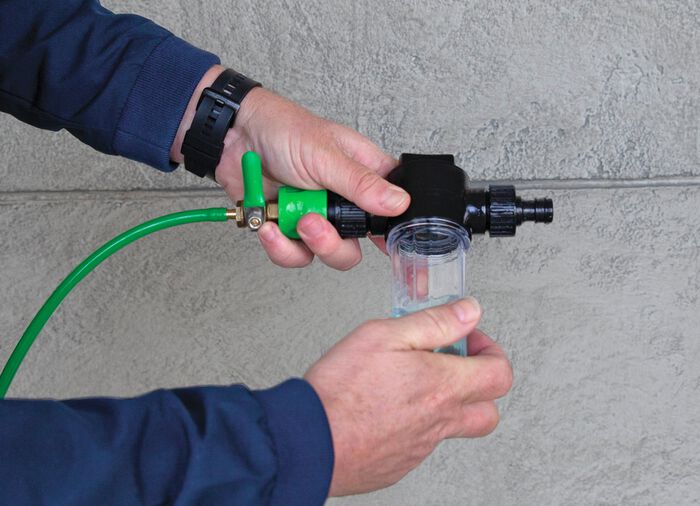 Hammersmith Aquaclean Deluxe 2-in-1 telescopische waterbezem 