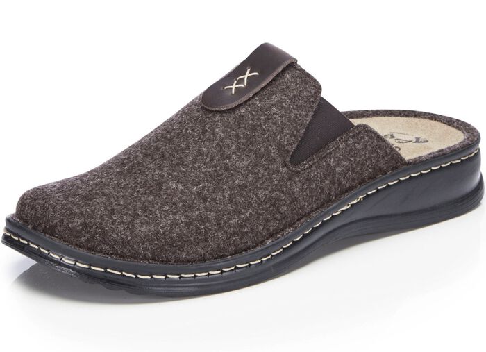 Mubb pantoffels met elastische banden aan de zijkanten 