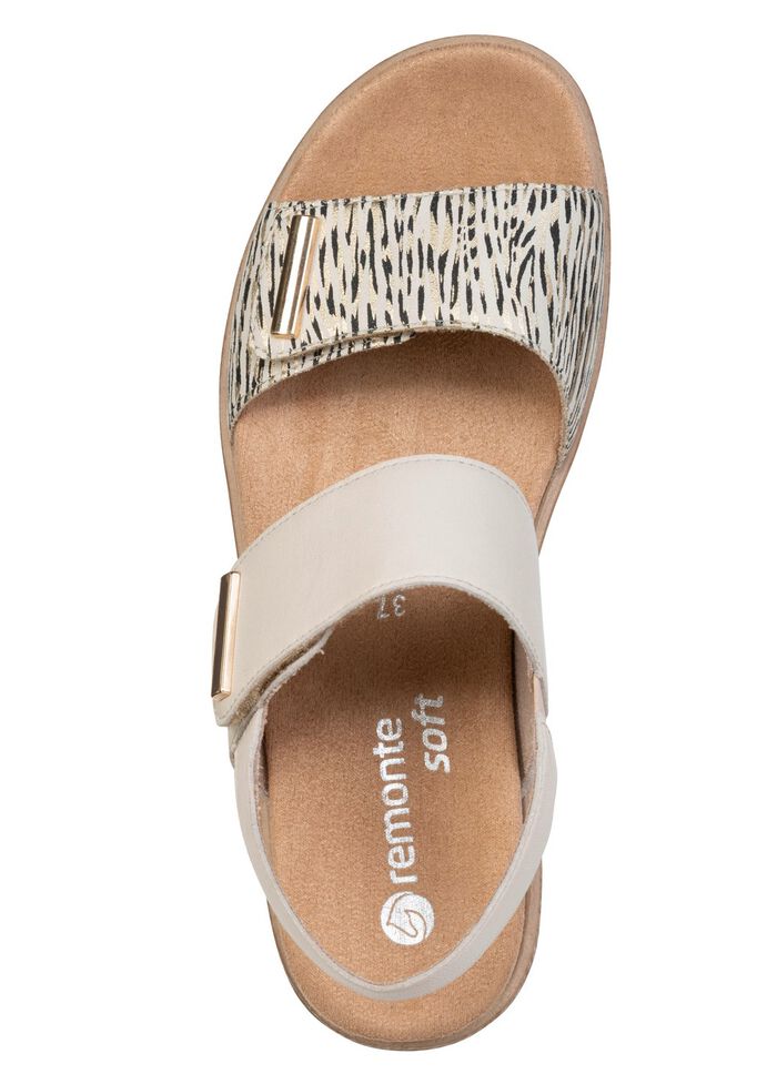 Remonte, chique damessandalen met uitneembaar voetbed 