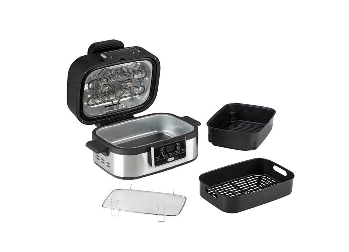 Een must voor alle barbecuefans: Multigrill met hete lucht 