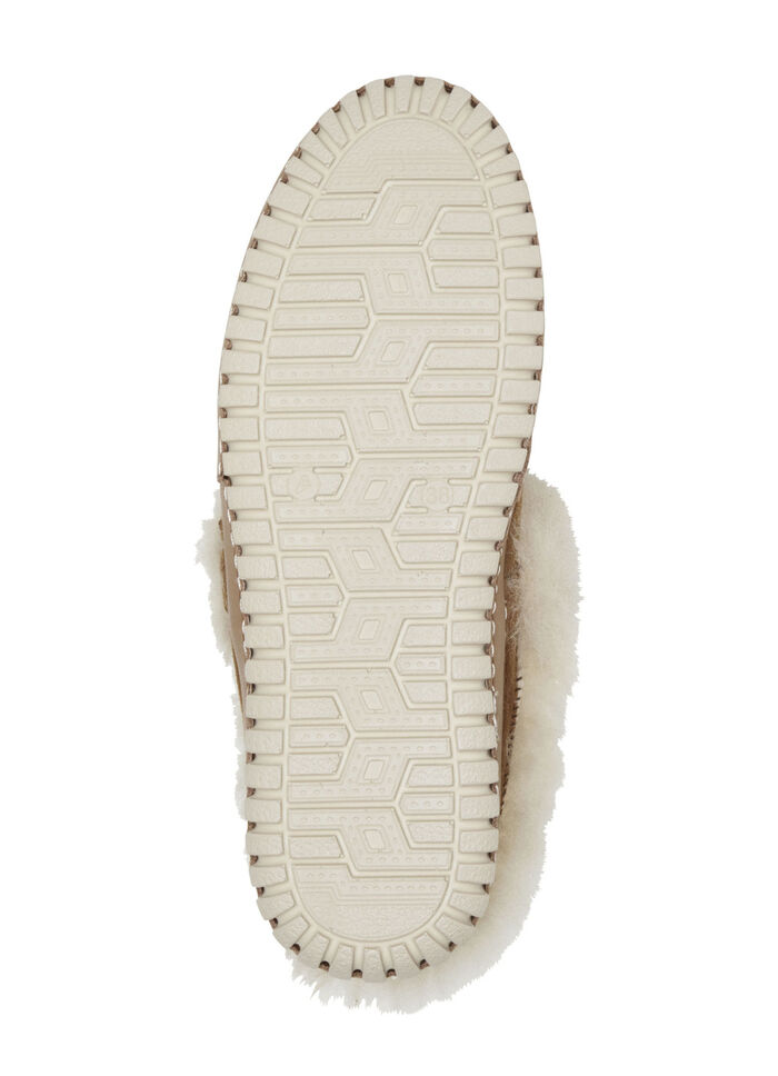 Gemini pantoffels gemaakt van zacht, beste suède COGNACBEIGE