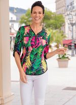 Overhemdtuniek met borstzakken 