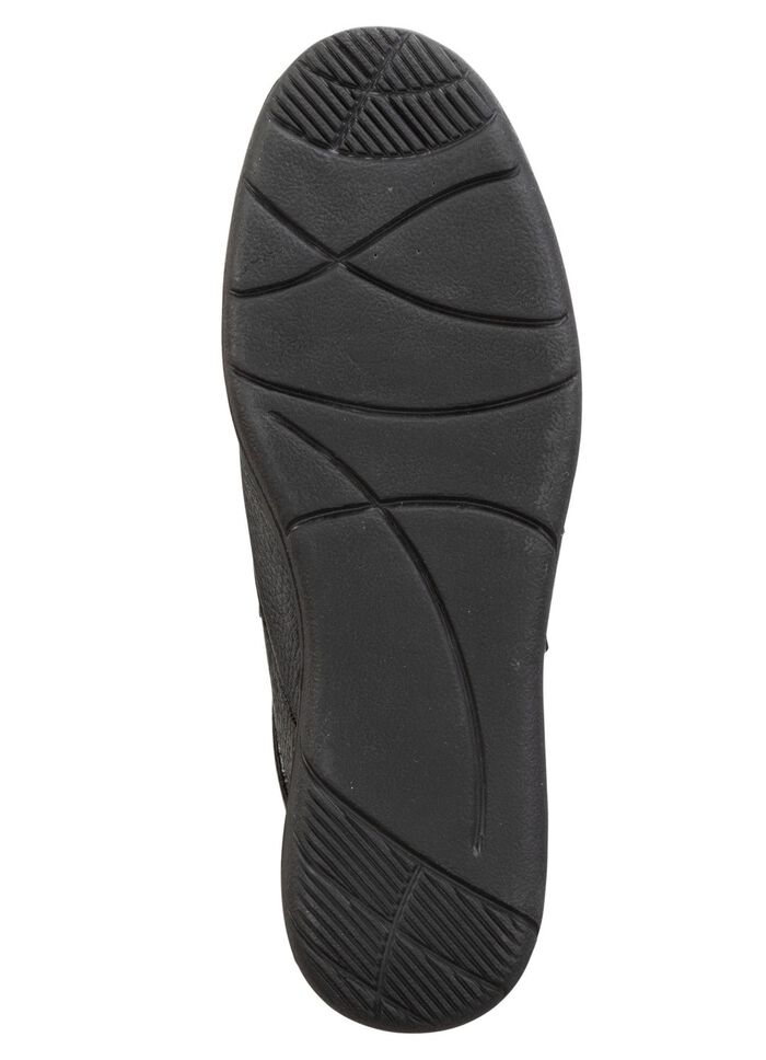 GINO GALANTE Klittenbandschoen gemaakt van hertennappaleer ZWART