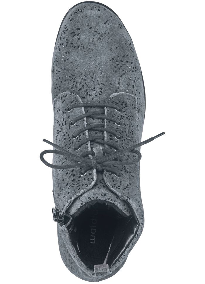 Waldl&auml;ufer veterlaarzen met bloemenreli&euml;f 