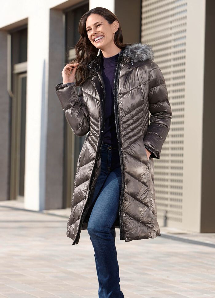 Jas met afneembare capuchon 