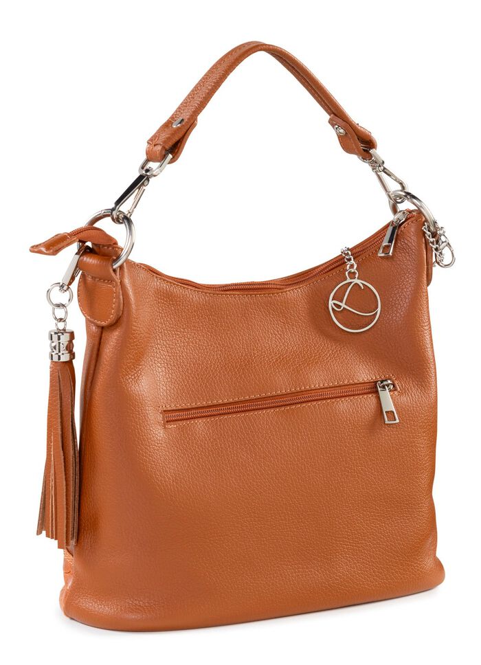 Laurina kalfslederen tas met reli&euml;fafwerking 