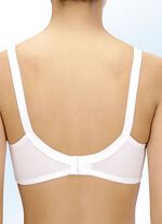 Naturana 2-pack bh met kant in de bovencups WIT, POEDER